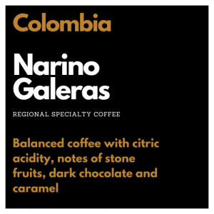 colombian coffee from Narino Galeras