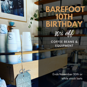 10 Years at Barefoot Roasters