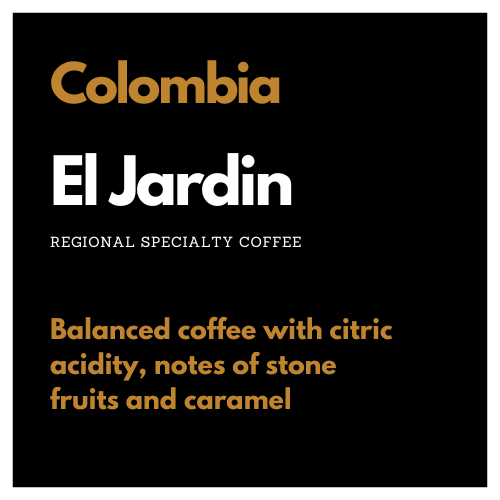 Single Origin coffee El Jardin